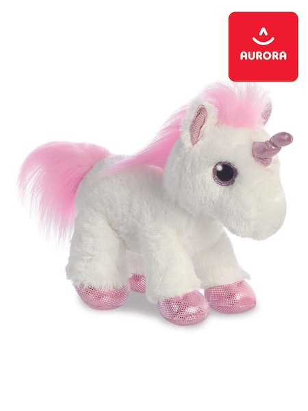 Aurora World Sparkle Tales Princess Unicorn White Plush Toy (B21357) | £20