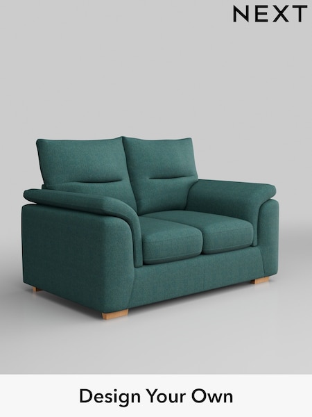 Tweedy Chenille/Dark Teal Green Hayden Highback (B21835) | £925
