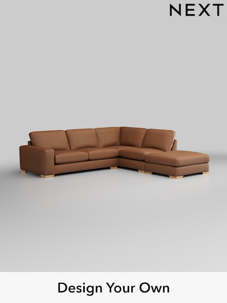 Turin Leather/Tan Brown Houghton Leather Deep Sit (B21981) | £4,150