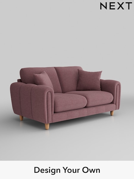 Fine Chenille Easy Clean/Mid Mulberry Purple Odella (B23082) | £1,275