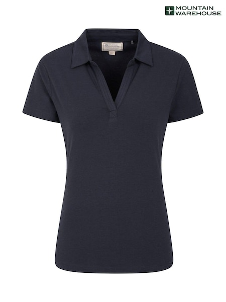 Mountain Warehouse Blue Womens UV Polo Shirt (B23458) | £25
