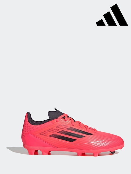 adidas Bright Red Kids F50 League Firm / Multi Ground Cleats Football Boots (B23876) | £50