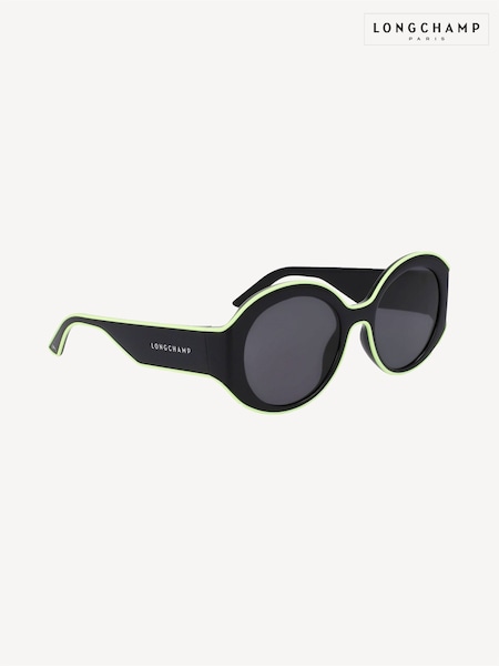 Longchamp Black Sunglasses (B24096) | £160