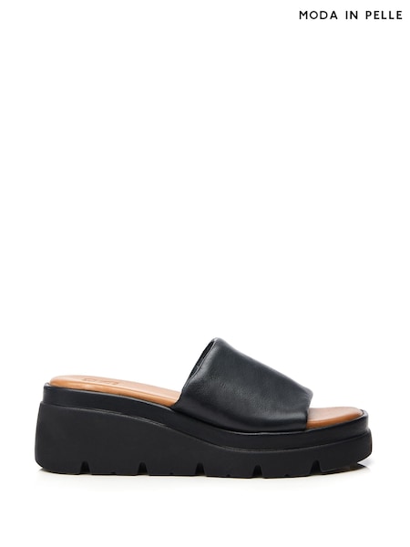 Moda In Pelle Namya High One Band Netty Wedges (B24321) | £89