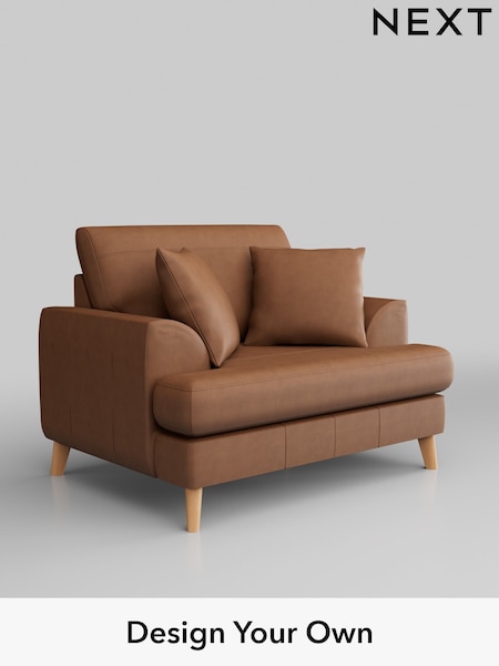 Turin Leather/Tan Brown Parker Leather (B24763) | £1,575