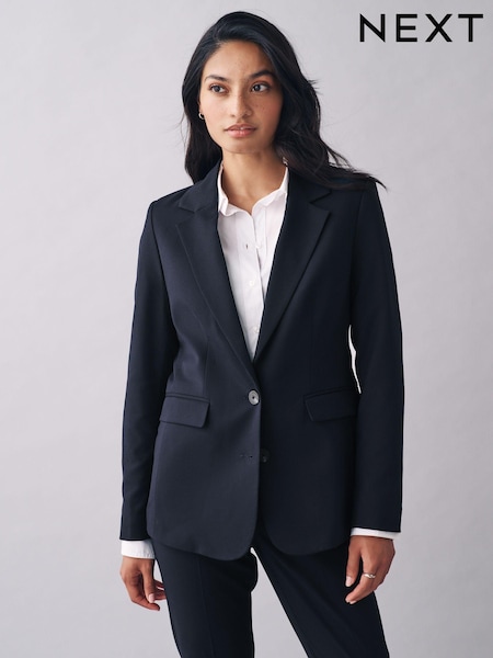 Navy Blue Heavy Duty Tailored Blazer (B24784) | £69