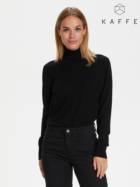 Kaffe Astrid Long Sleeve Regular Fit Roll Neck Jumper (B25066) | £35