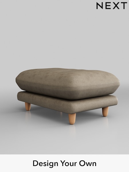 Monza Faux Leather Easy Clean/Mink Brown Odella (B26337) | £425