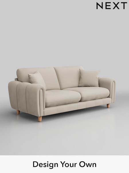 Plush Velvet Easy Clean/Oyster Odella (B26539) | £1,375