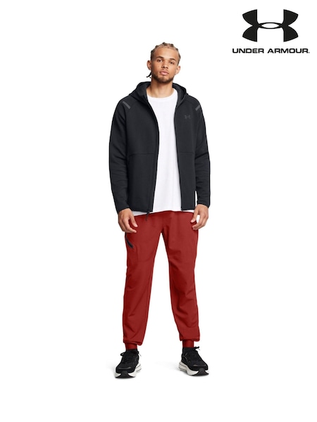 Under Armour Black Unstoppable Fleece Full Zip Hoodie (B26729) | £100