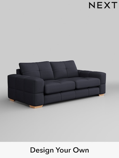 Tweedy Blend Easy Clean/Dark Slate Blue Brooke Deep Sit (B26793) | £1,625