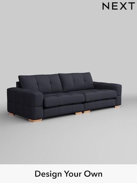 Tweedy Blend Easy Clean/Dark Slate Blue Brooke Deep Sit (B26793) | £1,725