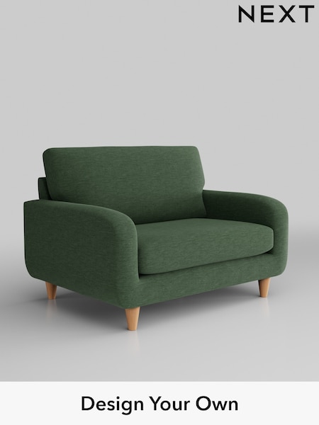 Fine Chenille Easy Clean/Mid Khaki Green Camden (B26894) | £799