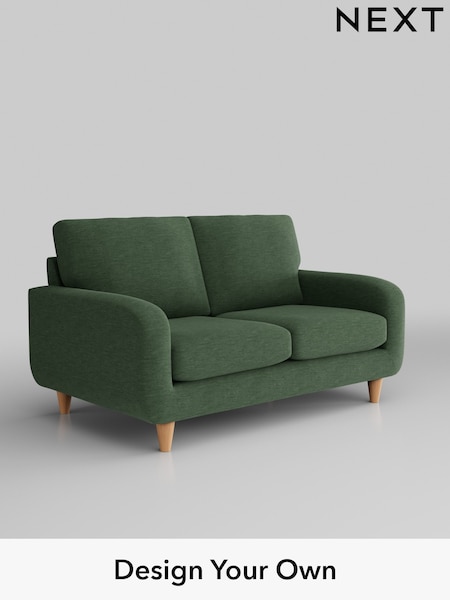 Fine Chenille Easy Clean/Mid Khaki Green Camden (B26894) | £899