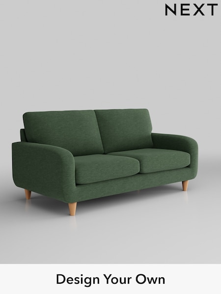 Fine Chenille Easy Clean/Mid Khaki Green Camden (B26894) | £999