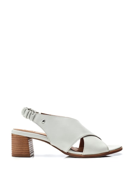 Moda in Pelle Prinia Cross-Over Low Block Elastic Sandals (B26946) | £89