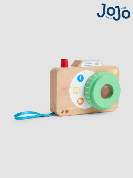 JoJo Maman Bébé Wooden Camera (B27068) | £14