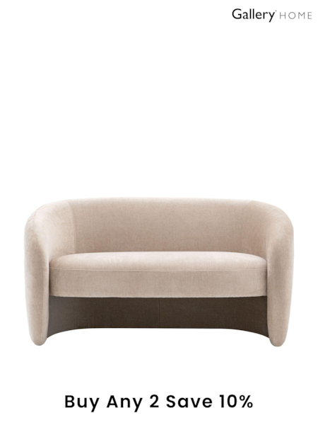 Gallery Home Cream Camden 2 Seater Sofa (B27323) | £1,270