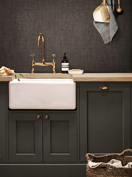 Graham & Brown Chocolate Armando 10M Wallpaper (B27466) | £85