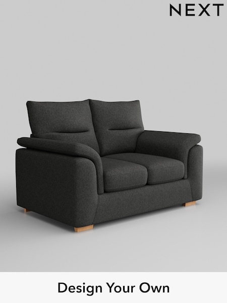 Tweedy Blend Easy Clean/Charcoal Grey Hayden Highback (B28040) | £925