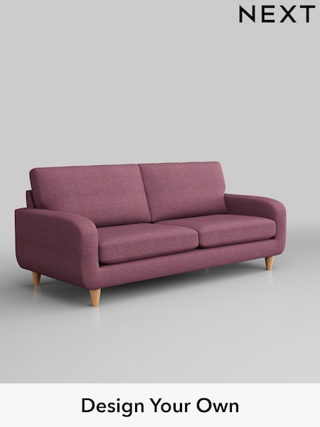 Tweedy Blend Easy Clean/Mid Mulberry Purple Camden (B28495) | £999