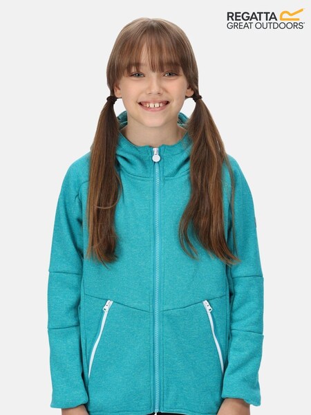 Regatta Green Maxwell Hooded Softshell Jacket (B28930) | £32