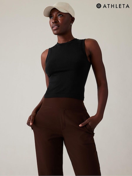 Athleta Black Renew Seamless Muscle Tank Top (B29111) | £45