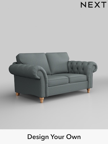 Tweedy Blend Easy Clean/Mid Slate Teal Green Gosford Highback Ii Deep Sit (B29266) | £1,299