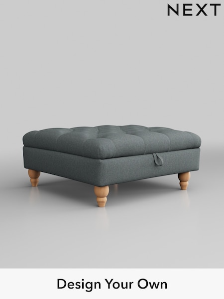 Tweedy Blend Easy Clean/Mid Slate Teal Green Gosford Highback Ii Deep Sit (B29266) | £475