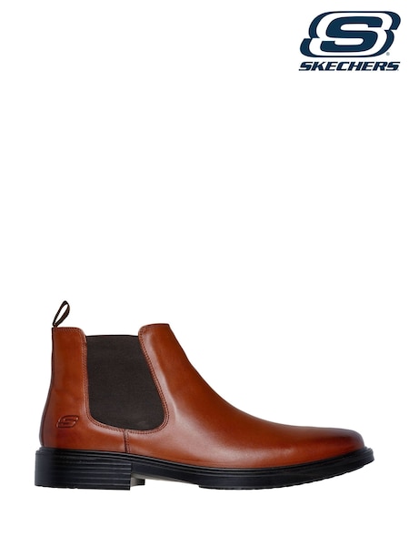 Skechers Brown Mens Miller Boots (B29288) | £79