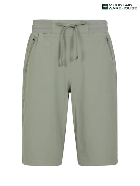 Mountain Warehouse Green Womens Explorer Long Shorts (B29801) | £30