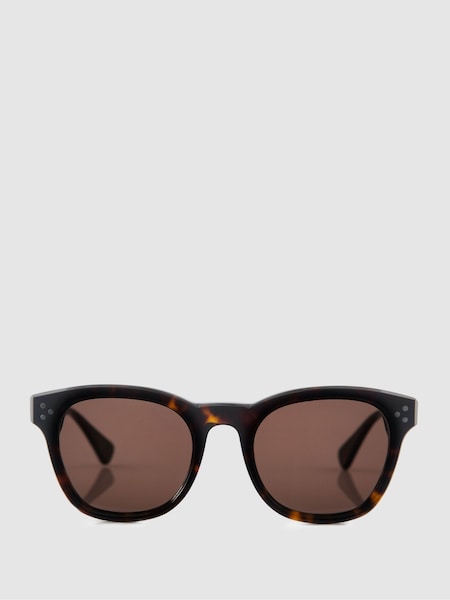 Curry and Paxton Rounded Acetate Sunglasses (B30443) | £209