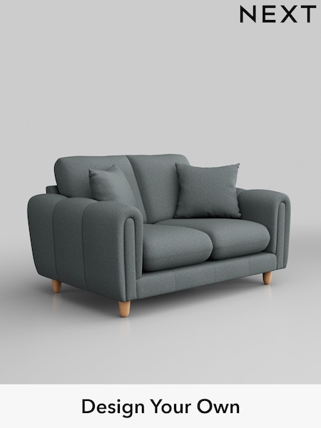 Tweedy Blend Easy Clean/Mid Slate Teal Green Odella (B30643) | £1,075