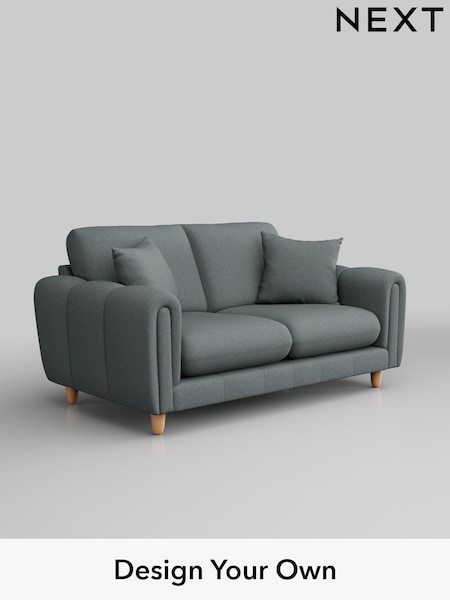 Tweedy Blend Easy Clean/Mid Slate Teal Green Odella (B30643) | £1,175