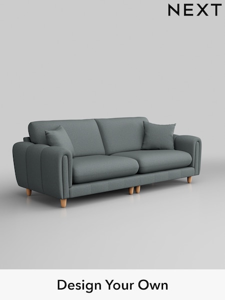 Tweedy Blend Easy Clean/Mid Slate Teal Green Odella (B30643) | £1,375