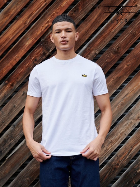 Flyers Mens Classic Fit 100% Cotton T-Shirt (B30850) | £15