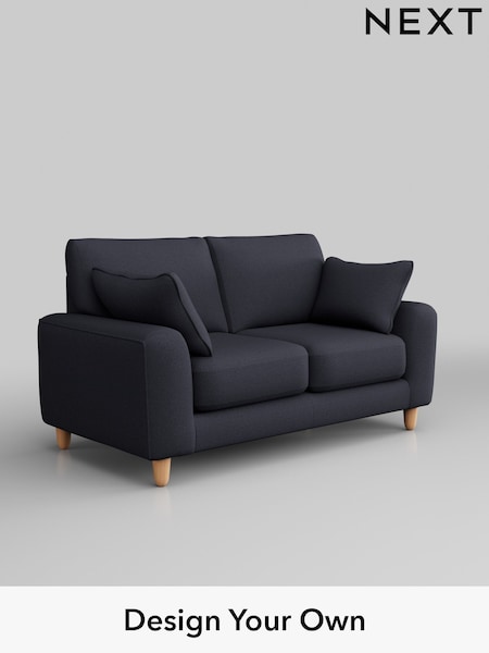 Tweedy Blend Easy Clean/Dark Slate Blue Campbell (B30854) | £975