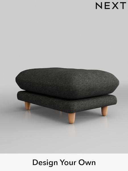 Boucle Weave Easy Clean/Charcoal Grey Odella (B33342) | £375