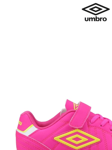Umbro Pink Junior Speciali Liga Firm Ground Football Boots (B33391) | £40