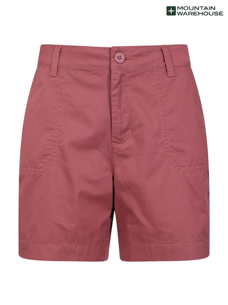 Mountain Warehouse Pink Bayside 100% Cotton Womens Shorts (B33482) | £23