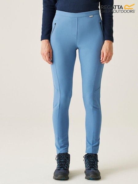 Regatta Blue Pentre Stretch Hiking Trousers (B33658) | £42