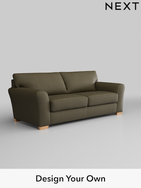 Turin Leather/Moss Green Michigan Leather (B33782) | £1,725