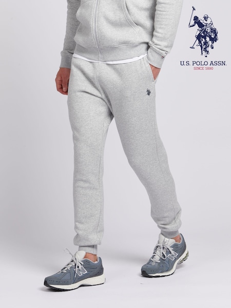U.S. Polo Assn. Grey Mens Classic Fit Double Horsemen Joggers (B34274) | £50