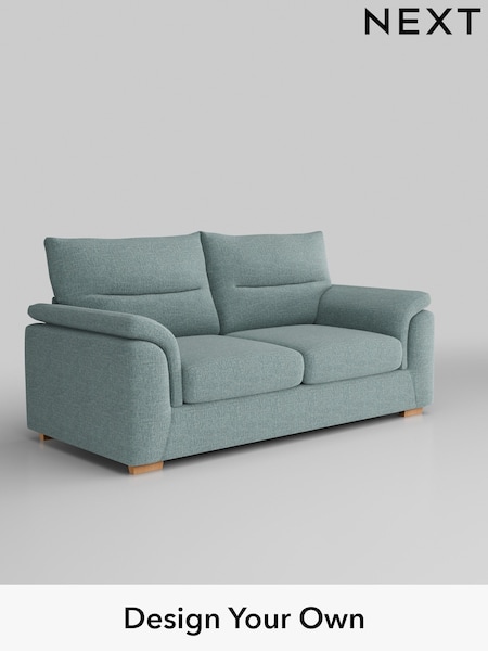 Chunky Chenille/Light Teal Green Hayden Highback (B34447) | £1,225