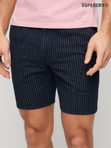 Superdry Blue Indigo Bermuda Shorts (B35478) | £50