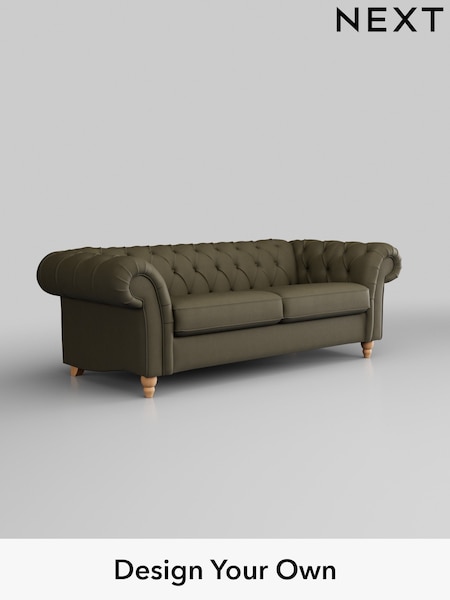 Turin Leather/Moss Green Gosford Leather Deep Sit (B35770) | £2,625