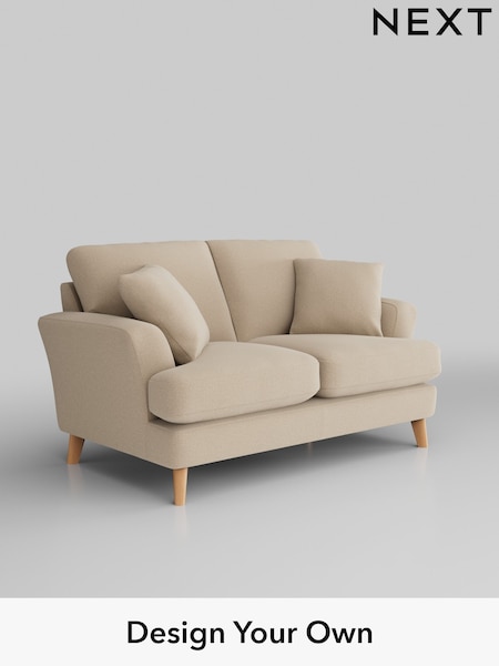 Tweedy Blend Easy Clean/Light Sand Beige Conway Relaxed Sit (B36218) | £1,050