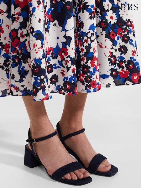Hobbs Blue Jilly Sandals (B36508) | £129