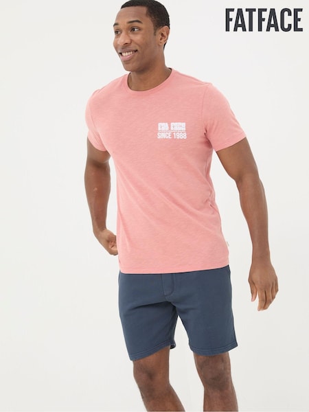 FatFace Orange Sea La Vie T-Shirt (B36972) | £18