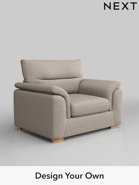 Chunky Weave/Mid Natural Hayden Highback (B37029) | £850